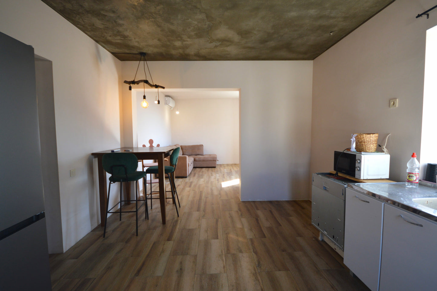 property house and plot of land for sale in podi with sea view