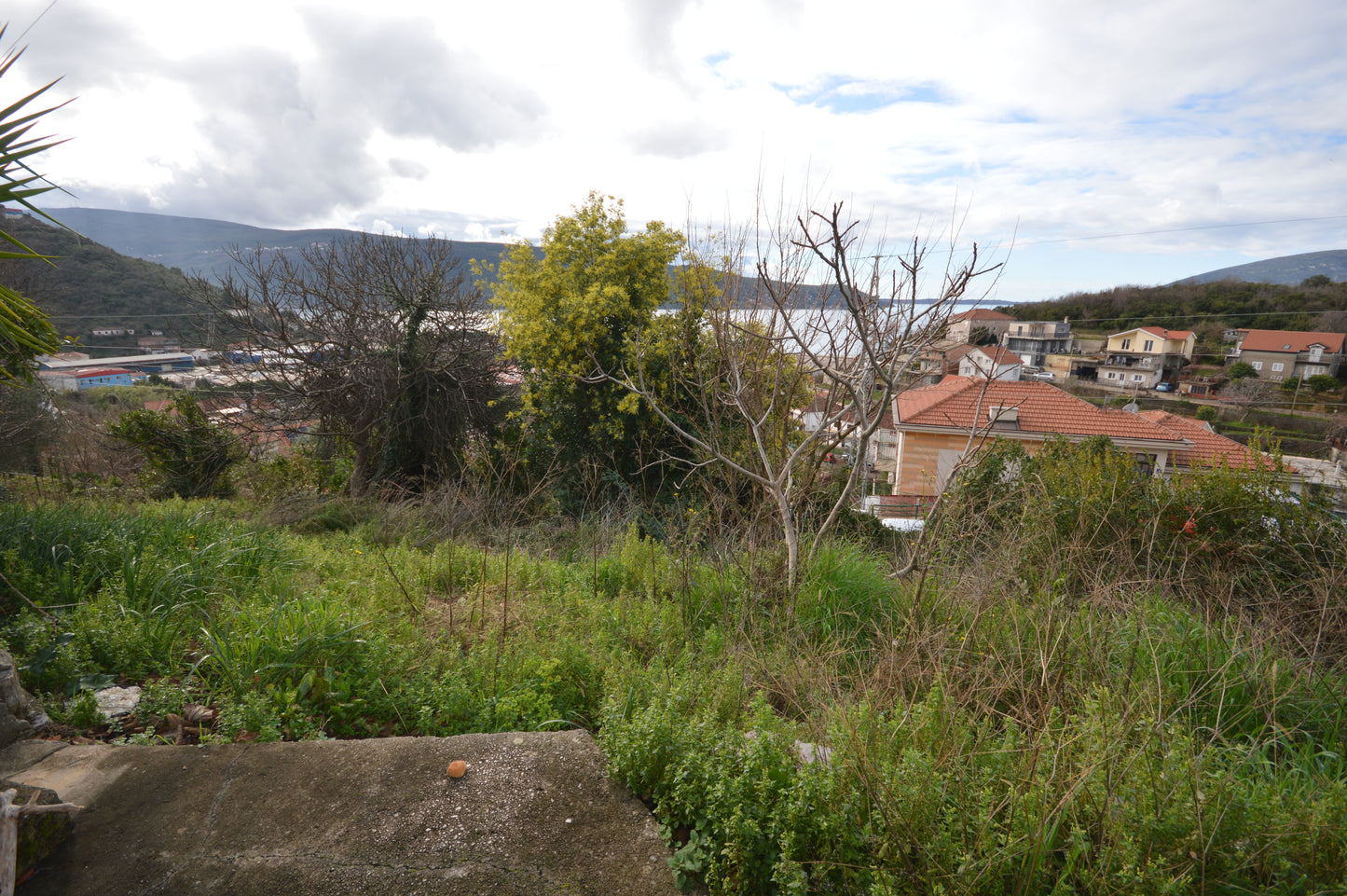 Plot Of Land for sale With Sea View And Small House In Zelenika Montenegro