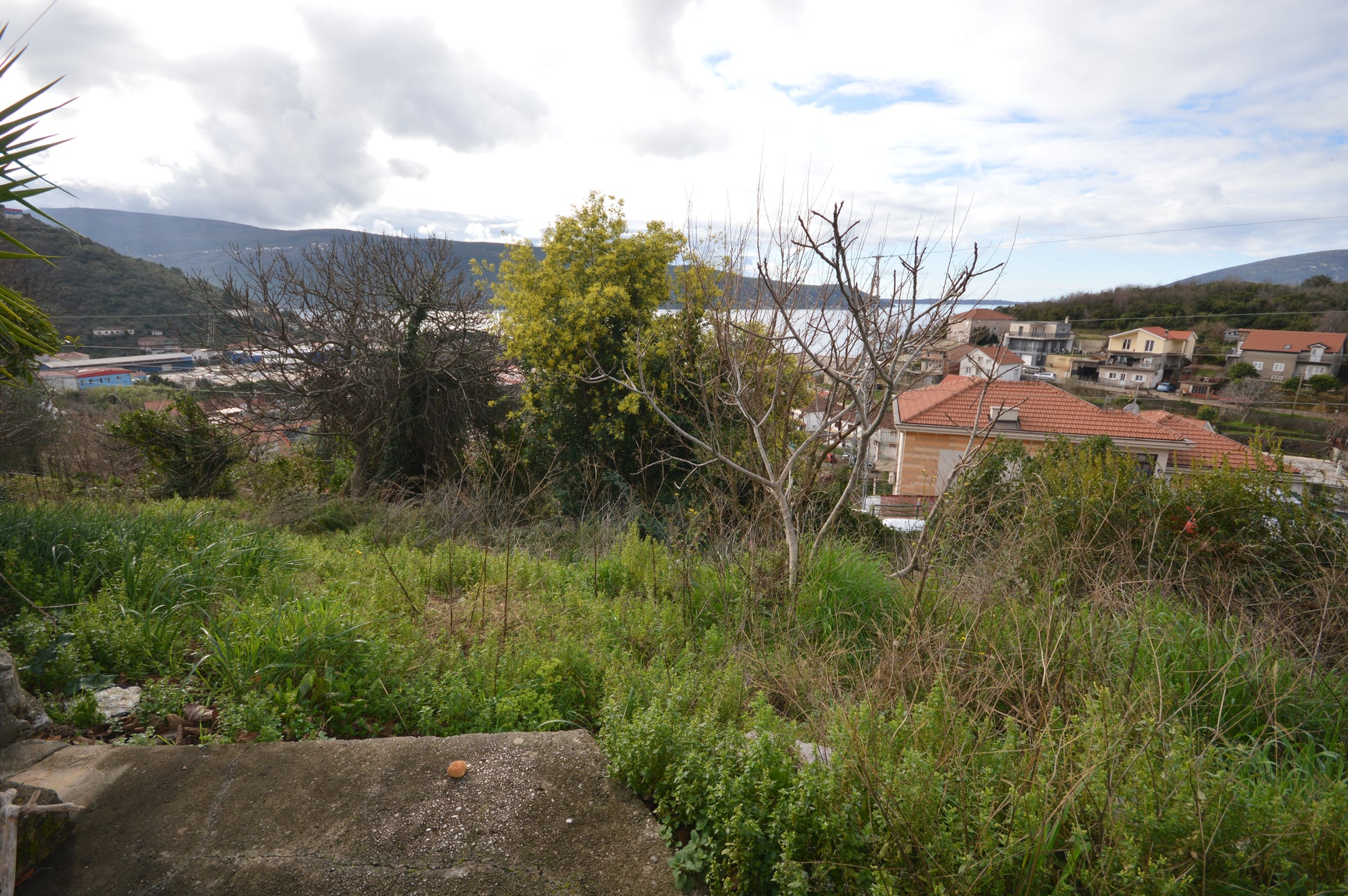 Plot Of Land for sale With Sea View And Small House In Zelenika Montenegro