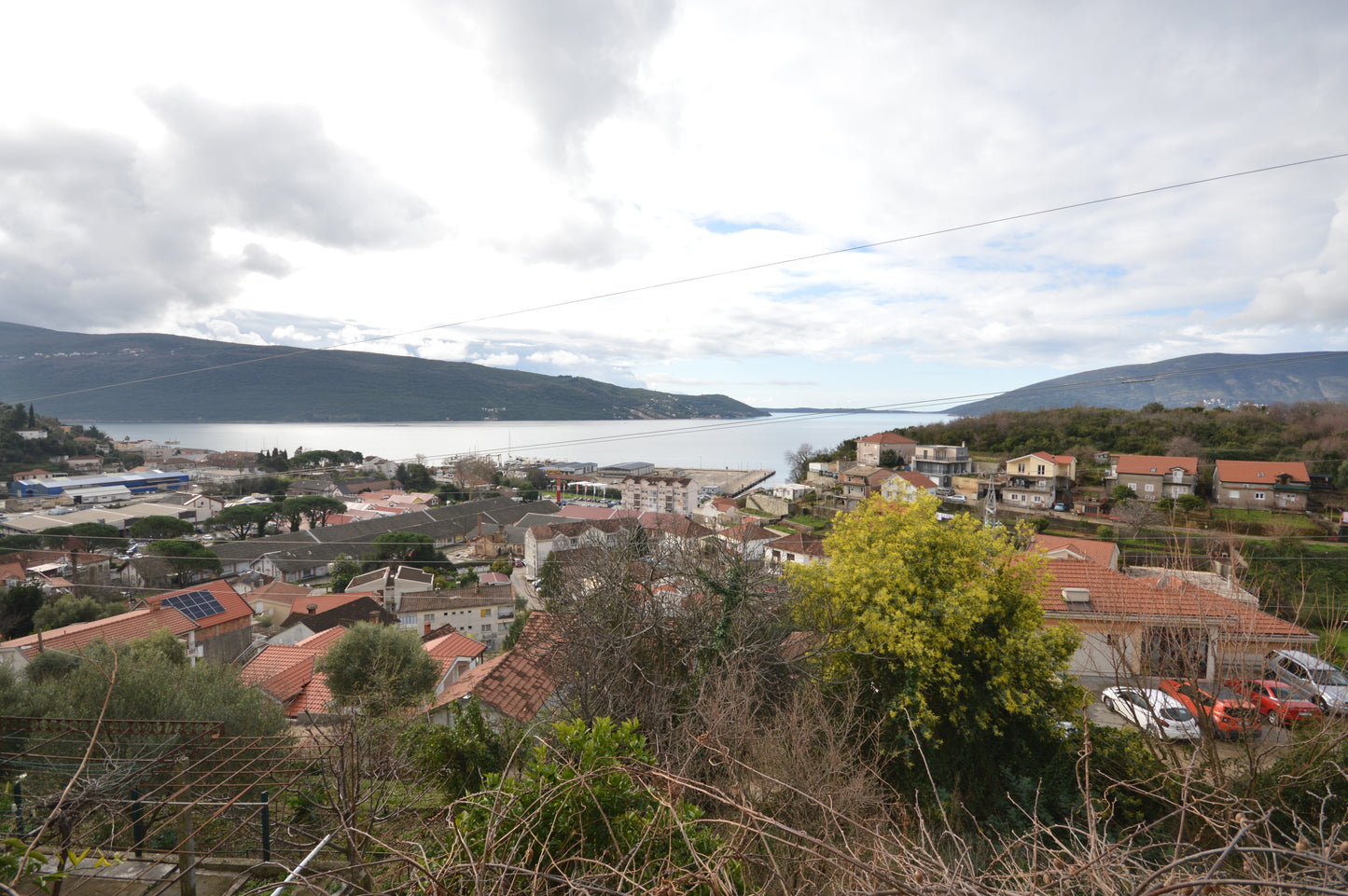 Plot Of Land for sale With Sea View And Small House In Zelenika Montenegro