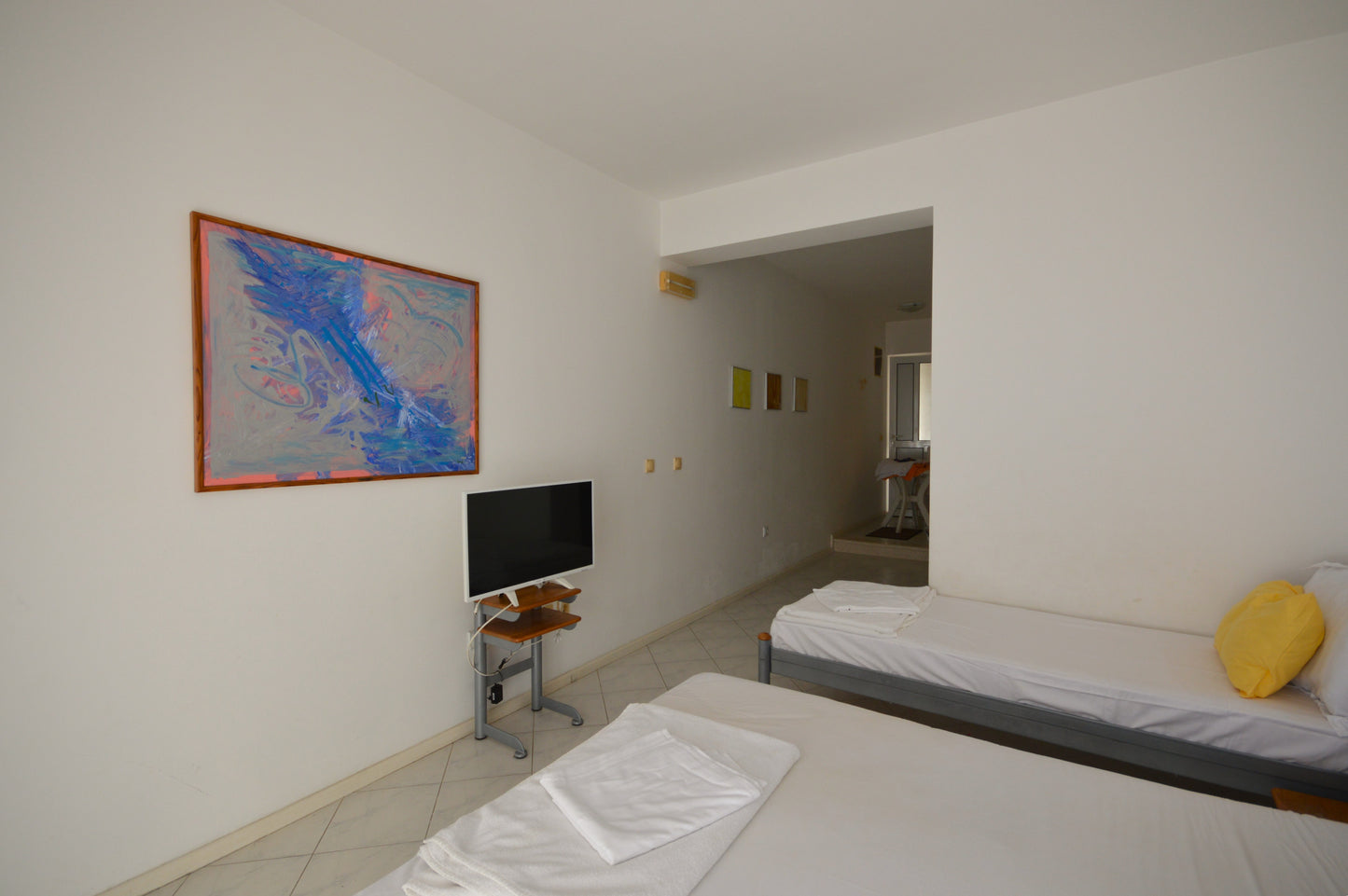 First Line Seafront Apartment Building With Views Across The Bay In Savina