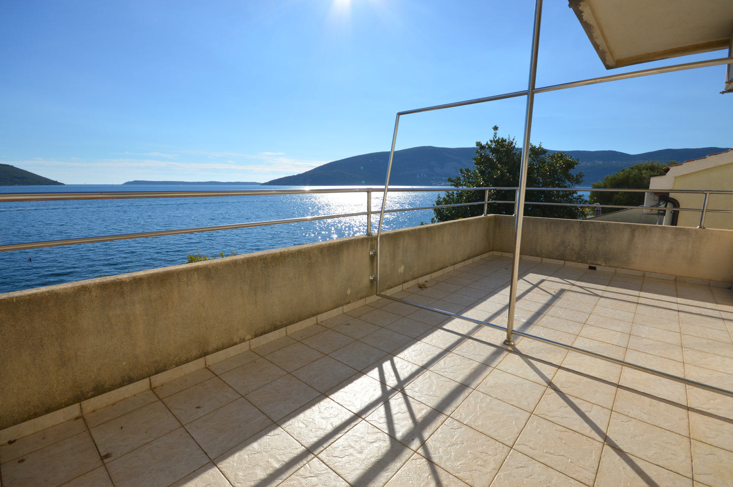 First Line Seafront Apartment Building With Views Across The Bay In Savina