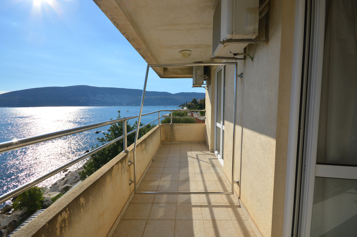 First Line Seafront Apartment Building With Views Across The Bay In Savina