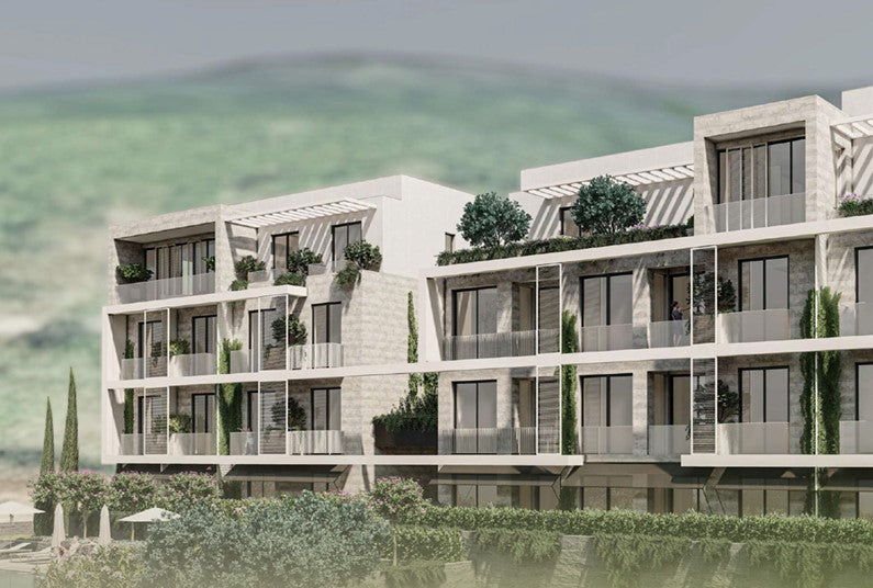 New Modern Apartment Complex With Sea View & Pool In Kumbor