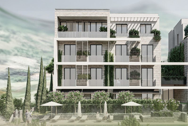New Modern Apartment Complex With Sea View & Pool In Kumbor