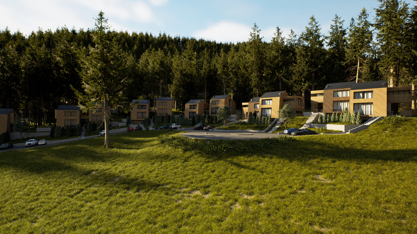 2 Bedroom Duplex in Mountain Retreat Complex, Kolasin