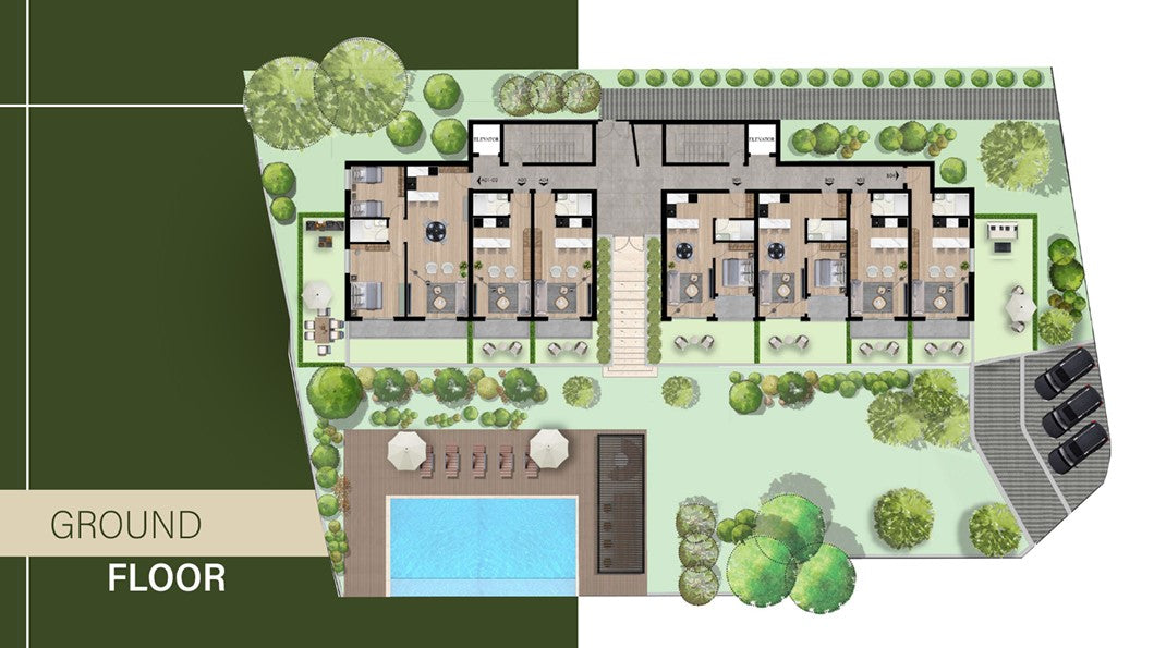 New Modern Apartment Complex With Sea View & Pool In Kumbor