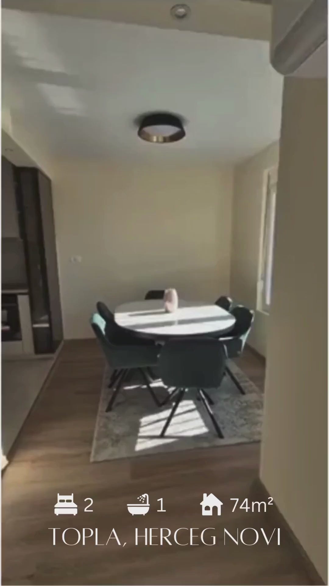 holiday home property Apartment for sale With Sea View In Topla Montenegro