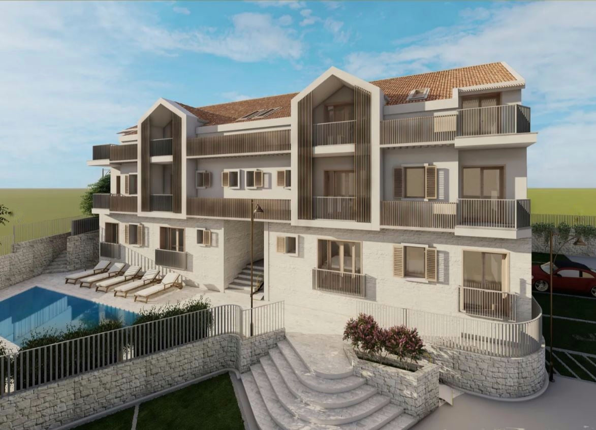 New Luxury 'Smart Home' Complex Close to the Sea In Risan, Kotor Bay