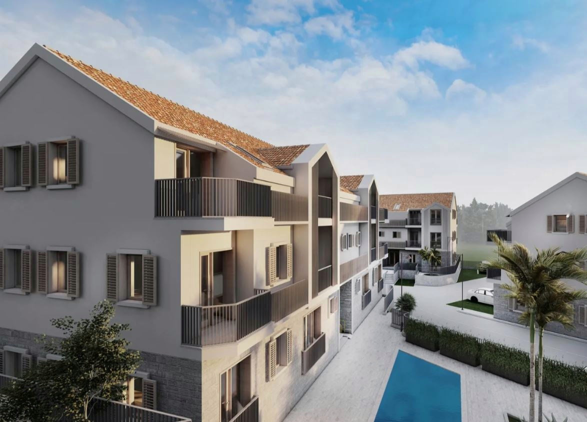 New Luxury 'Smart Home' Complex Close to the Sea In Risan, Kotor Bay