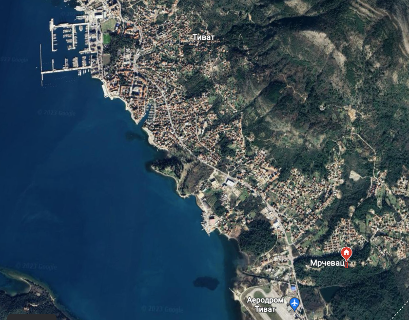 Plot of Land For Development 600m From The Sea in Tivat