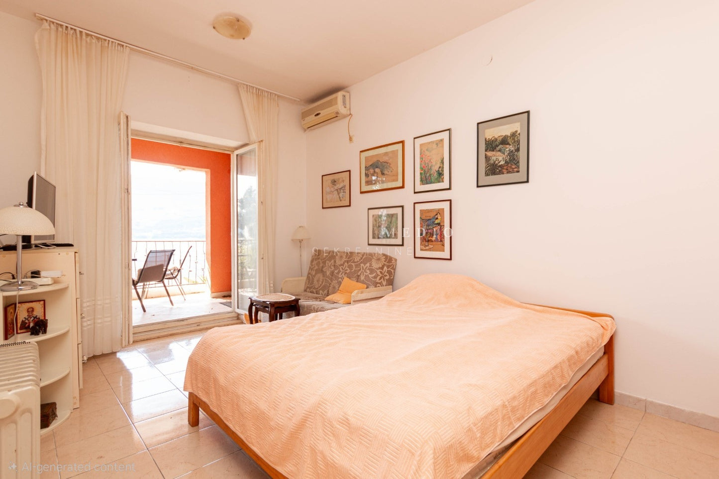 1 Bedroom Apartment With Large Terrace On The First Line To The Sea In The Centre Of Herceg Novi