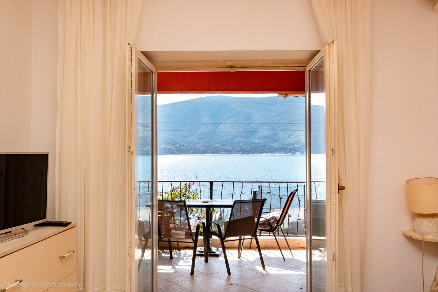 1 Bedroom Apartment With Large Terrace On The First Line To The Sea In The Centre Of Herceg Novi