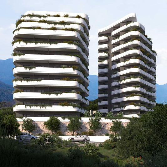 Sea View Apartments In New Residential Complex In Becici, Budva