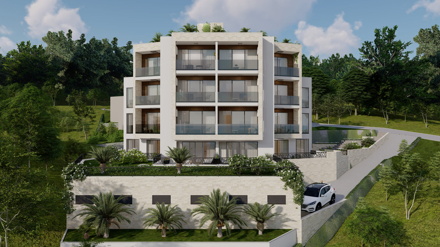 New Complex Jasmine Residences With Sea View In Tivat