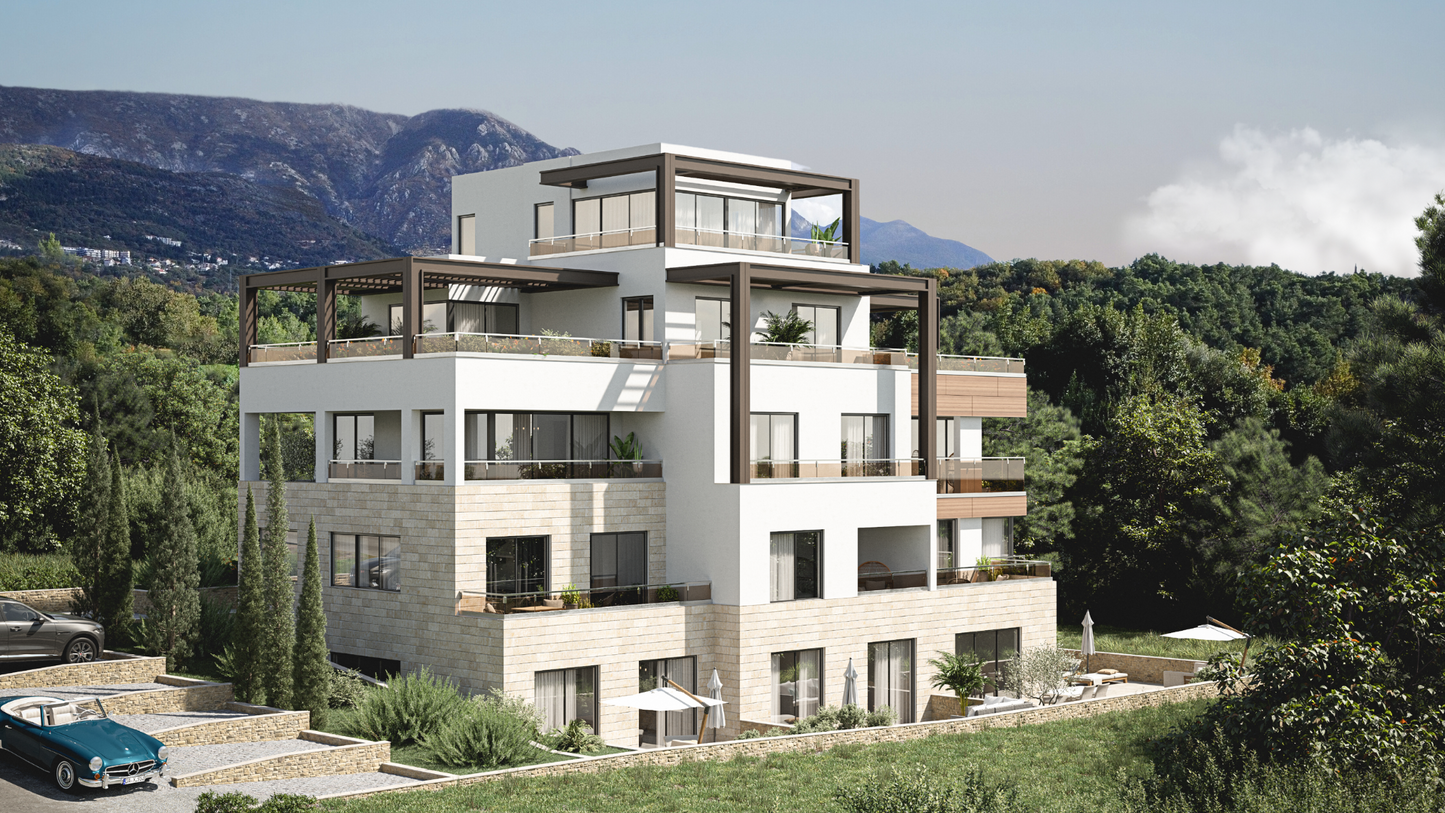 New Residential Complex With Forest & Sea Views In Tivat