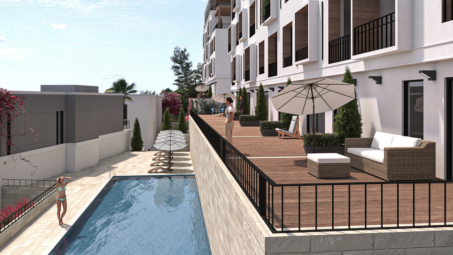 New Apartment Complex With Pool, Spa And Sea Views In Tivat