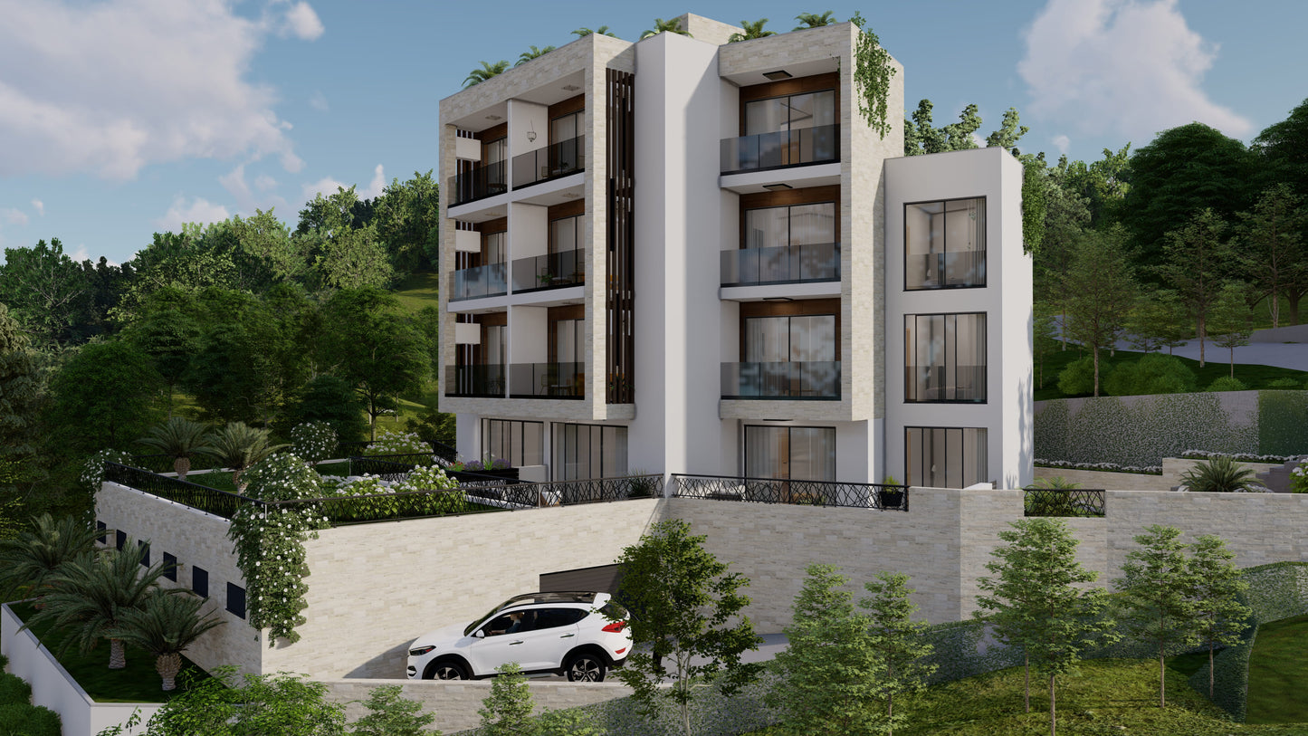 New Complex Jasmine Residences With Sea View In Tivat