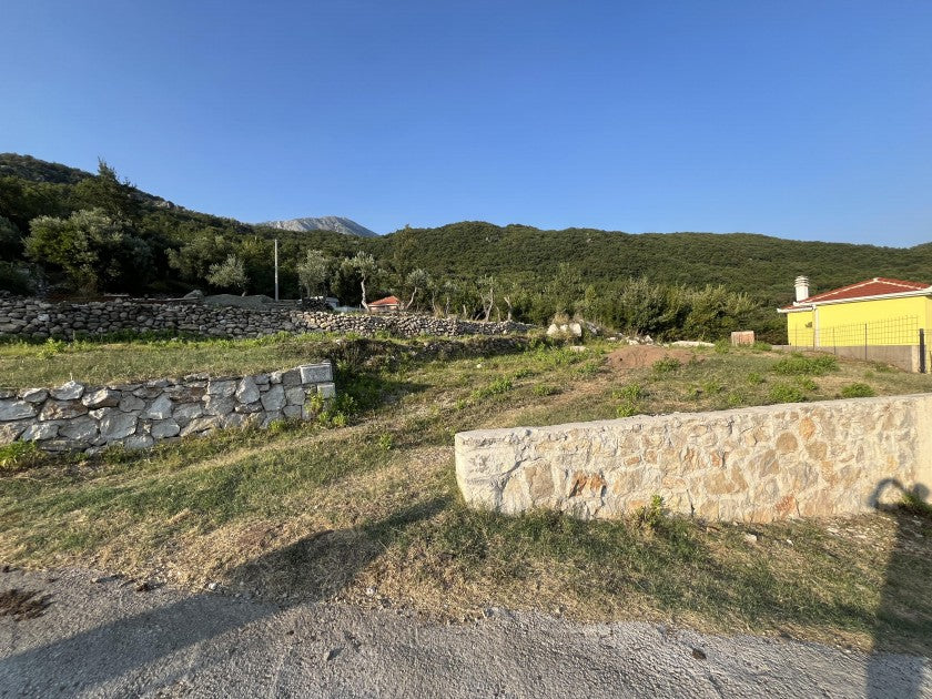 Urbanised Plot With Sea View And Olive Trees In Igalo