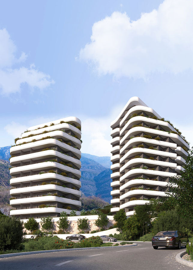 Sea View Apartments In New Residential Complex In Becici, Budva