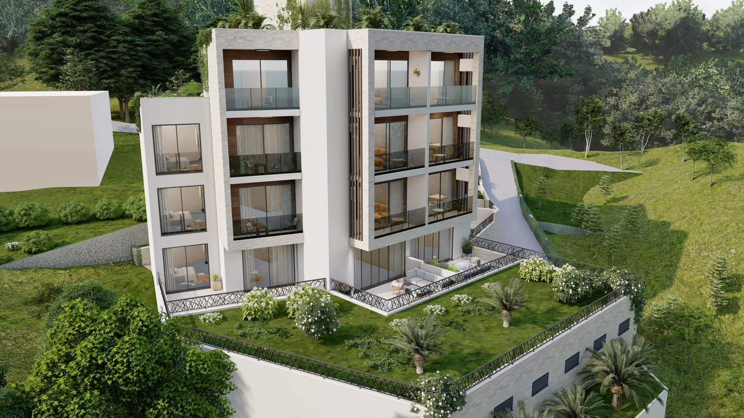 New Complex Jasmine Residences With Sea View In Tivat