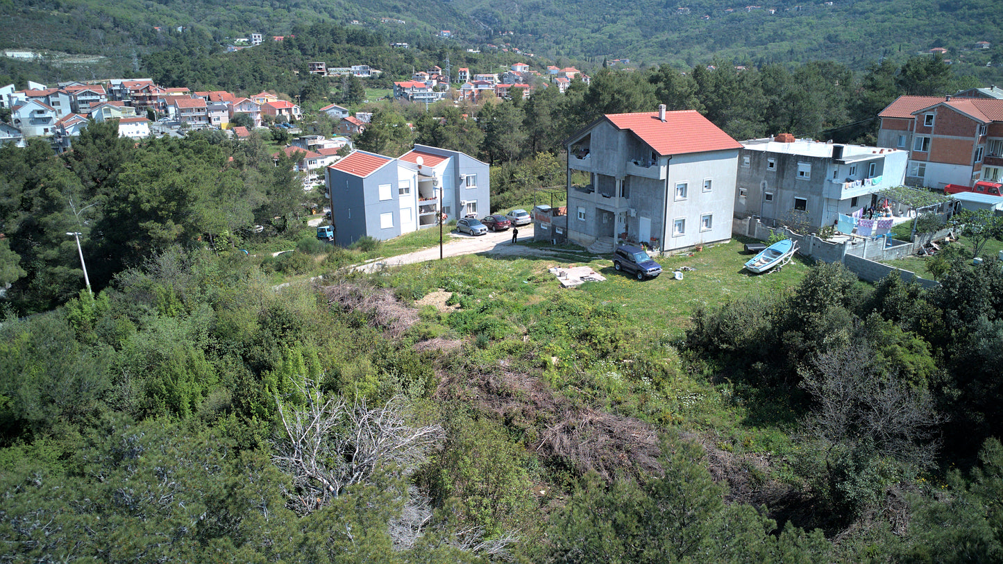 Plot of Land For Development 600m From The Sea in Tivat