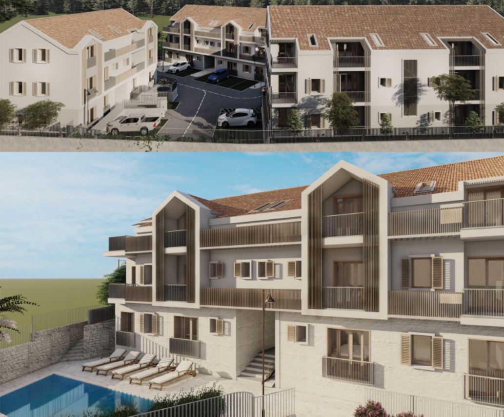 New Luxury 'Smart Home' Complex Close to the Sea In Risan, Kotor Bay