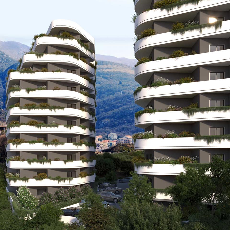 Sea View Apartments In New Residential Complex In Becici, Budva