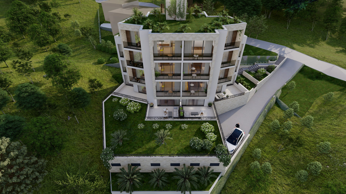 New Complex Jasmine Residences With Sea View In Tivat