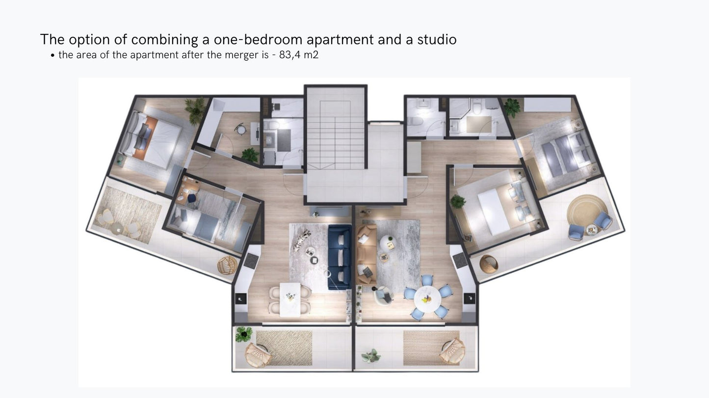 New Complex Jasmine Residences With Sea View In Tivat