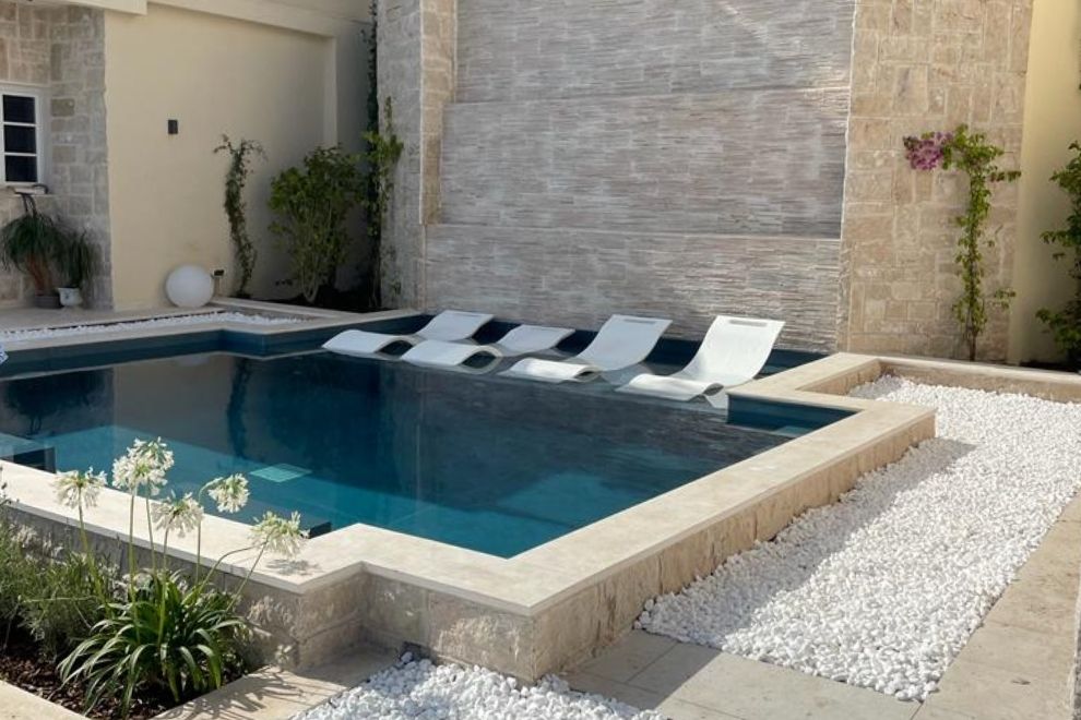 Modern Villa in Podi With Sea View, Private Pool & Garage