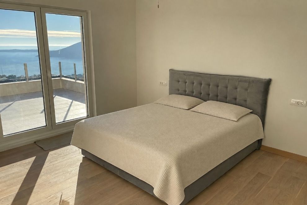 Modern Villa in Podi With Sea View, Private Pool & Garage