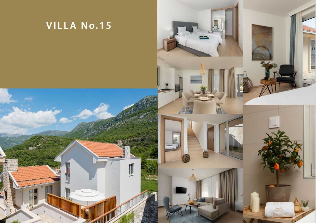 3 Bedroom Villas With Sea Views In Private Gated Complex, Budva