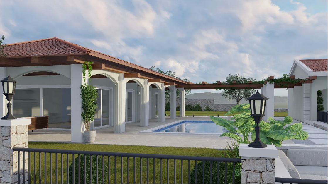 Exclusive Villa And Land For Construction With Stunning Views In Ulcinj