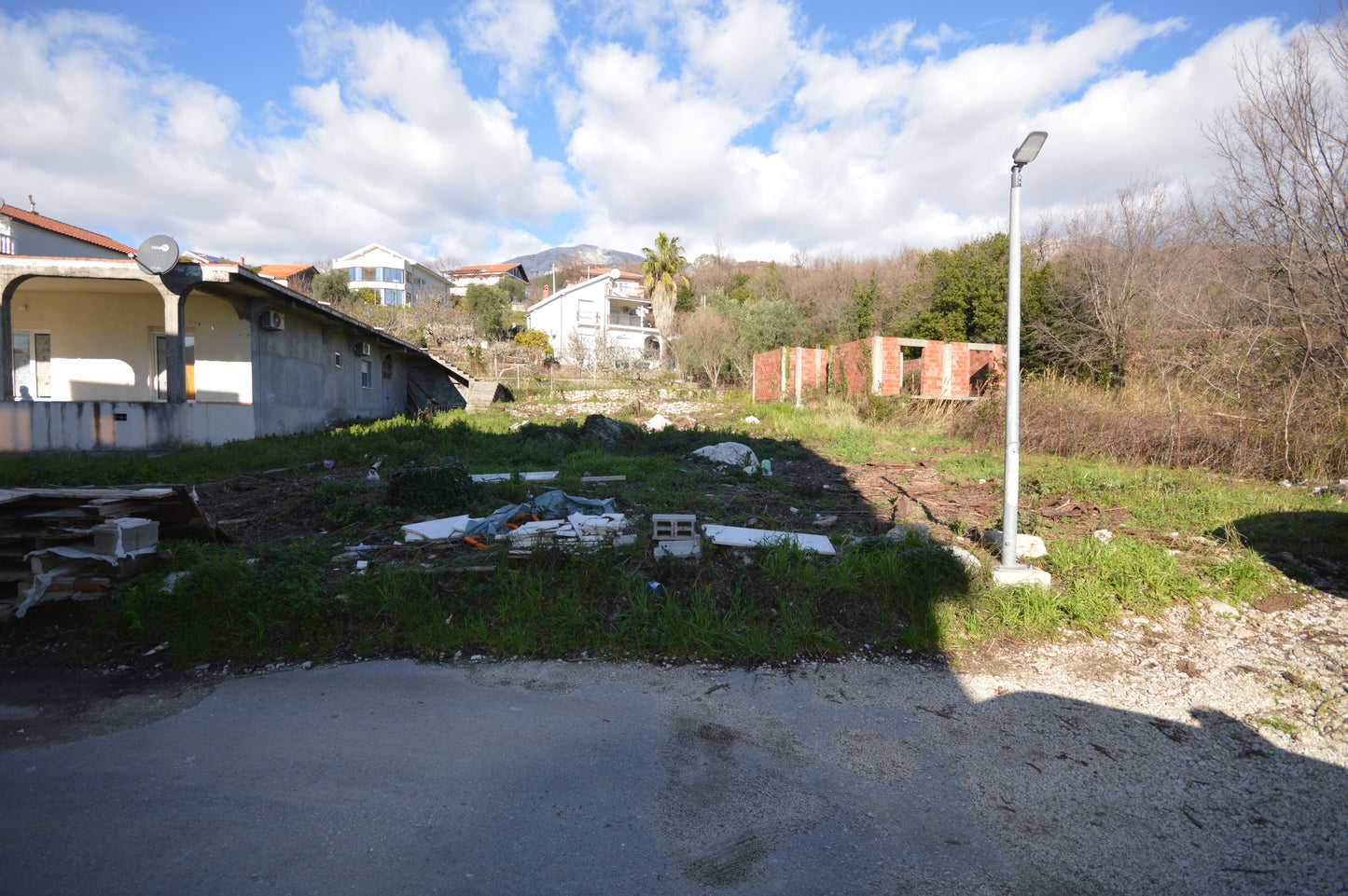 Urbanized Plot In Topla 1km From The Sea & Promenade