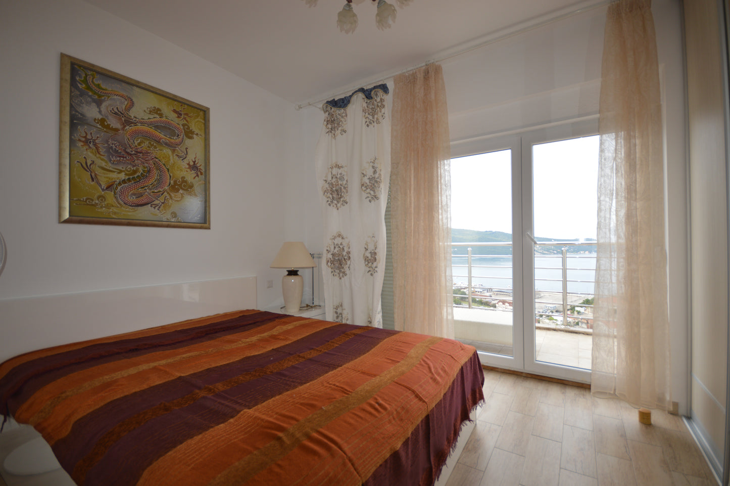 Spacious 2 Bedroom Apartment in Zelenika With Sea View