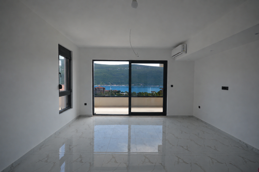First Floor Apartment With Stunning Sea View In New Building In Kumbor