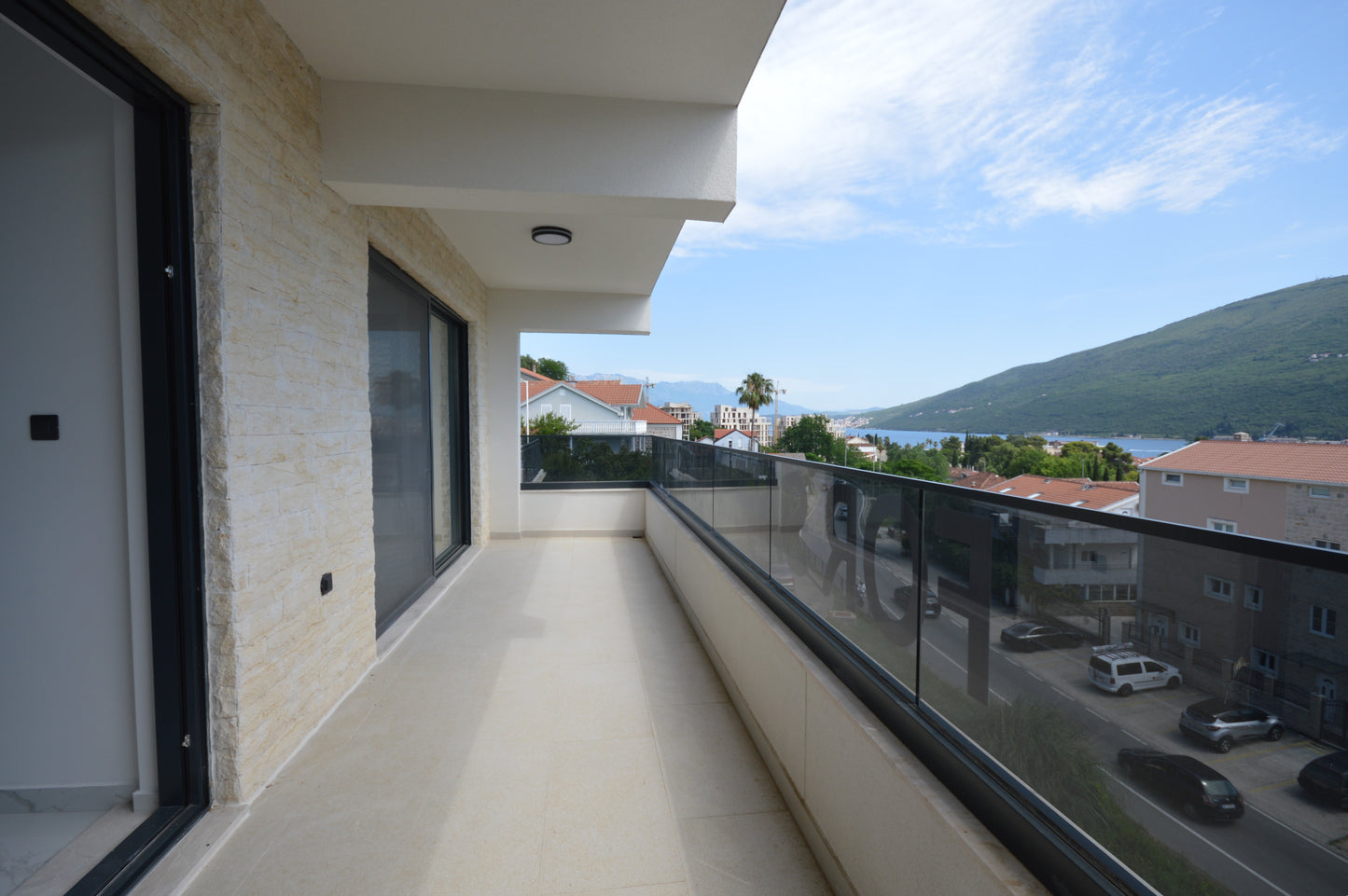 First Floor Apartment With Stunning Sea View In New Building In Kumbor