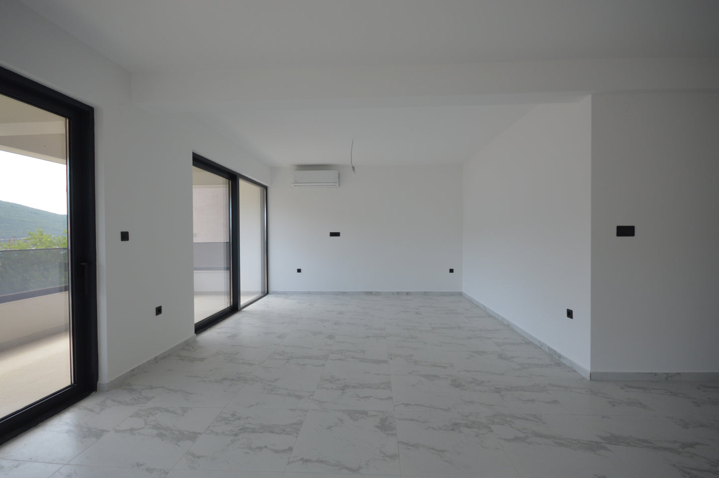Spacious Ground Floor Apartment In New Building With Sea View In Kumbor