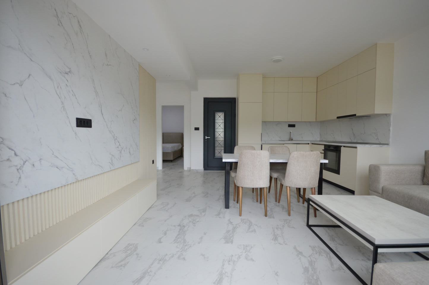 New 2 Bedroom Apartment In Kumbor 400m From The Sea With Parking