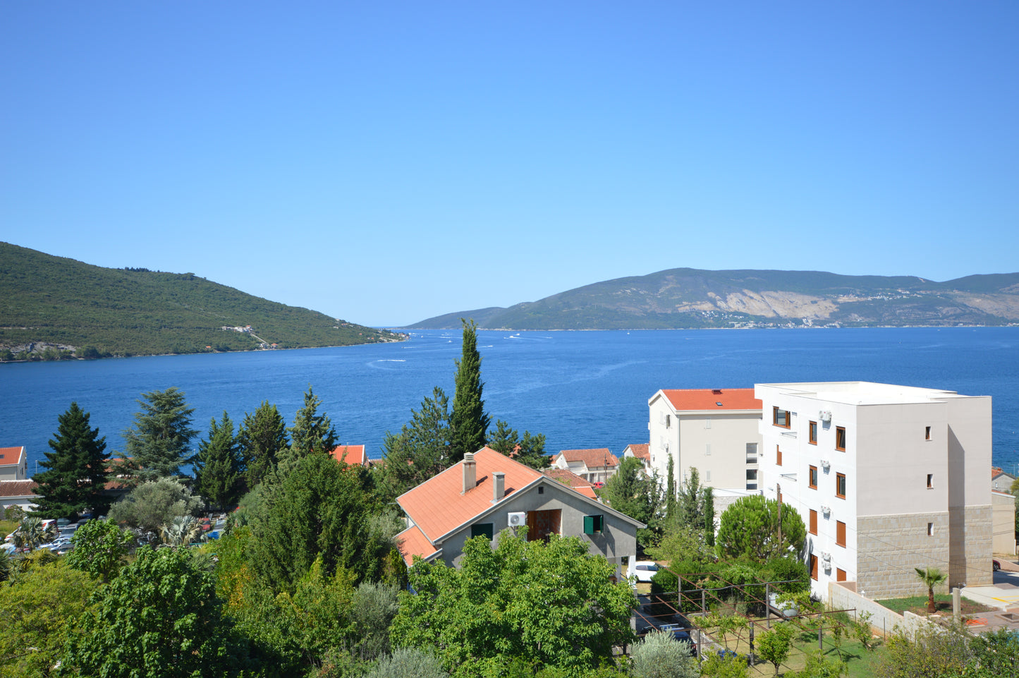 Newly Built Apartments in Kumbor With Sea View, Pool & Garage Parking