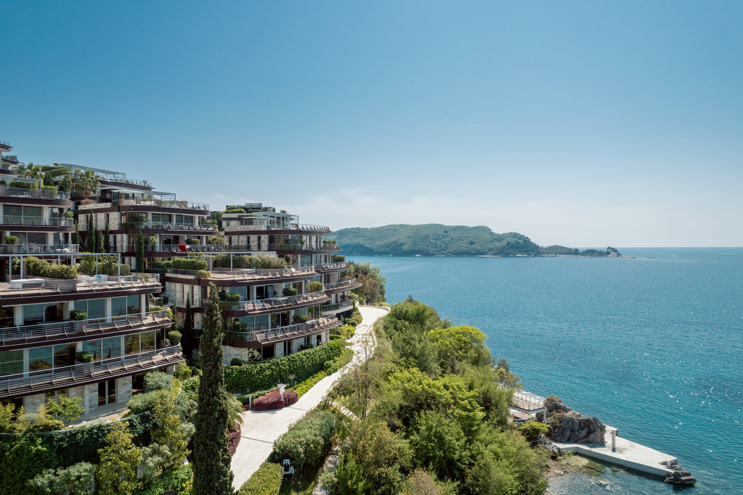 1 Bedroom Seafront Apartment in Luxury Complex, Budva