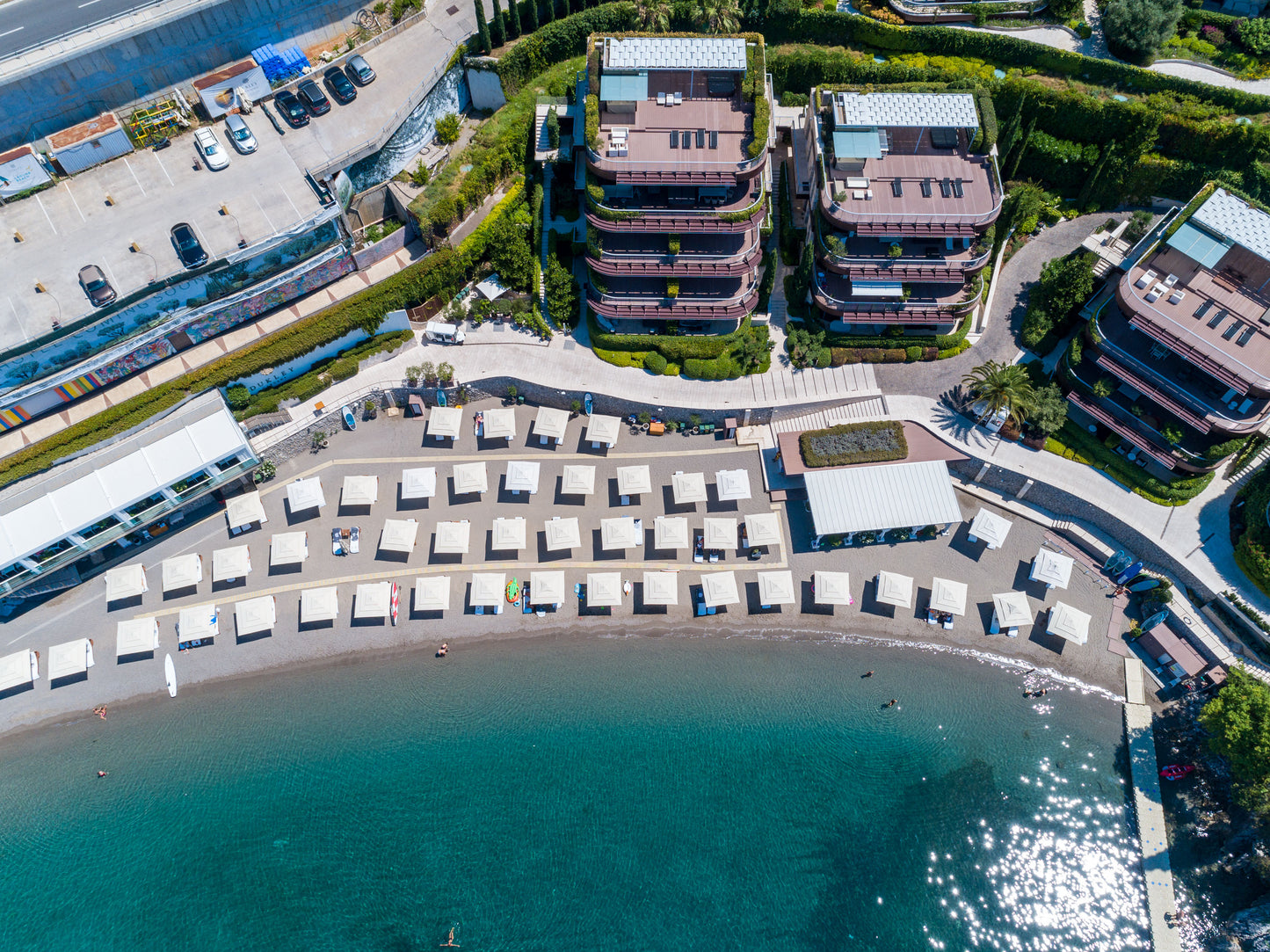 1 Bedroom Seafront Apartment in Luxury Complex, Budva