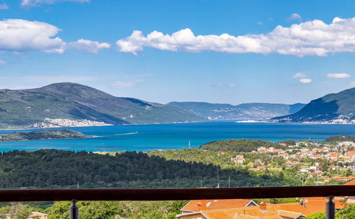 Exquisite Two-Bedroom Apartment With Panoramic Sea View In Tivat