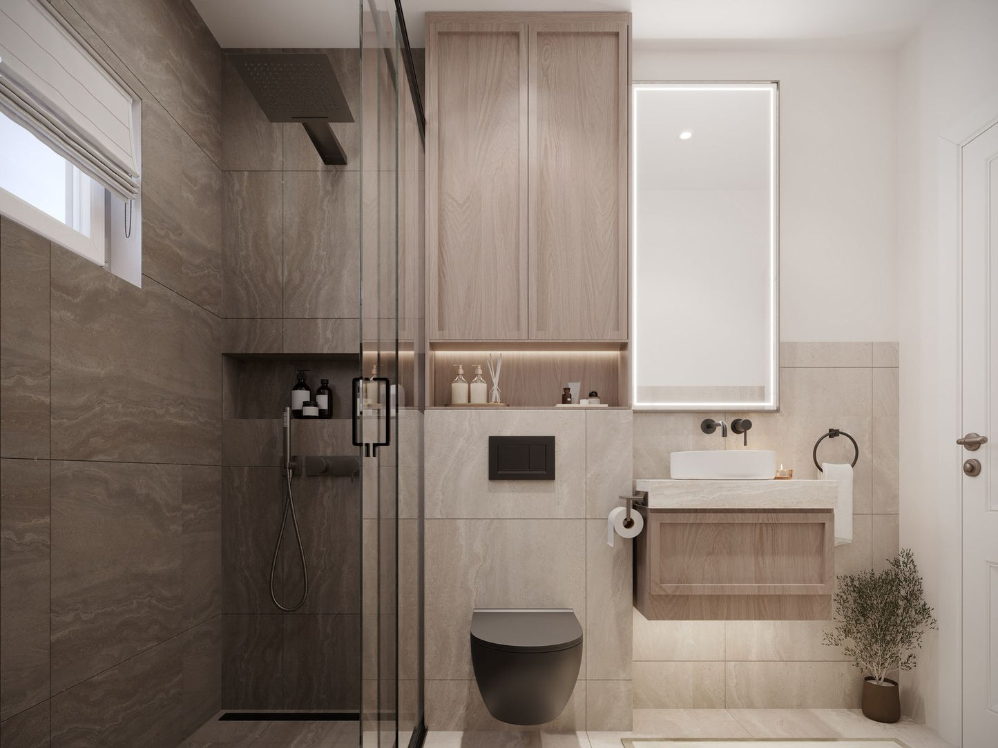 1 Bedroom Apartment Under Construction With Sea View in Kumbor