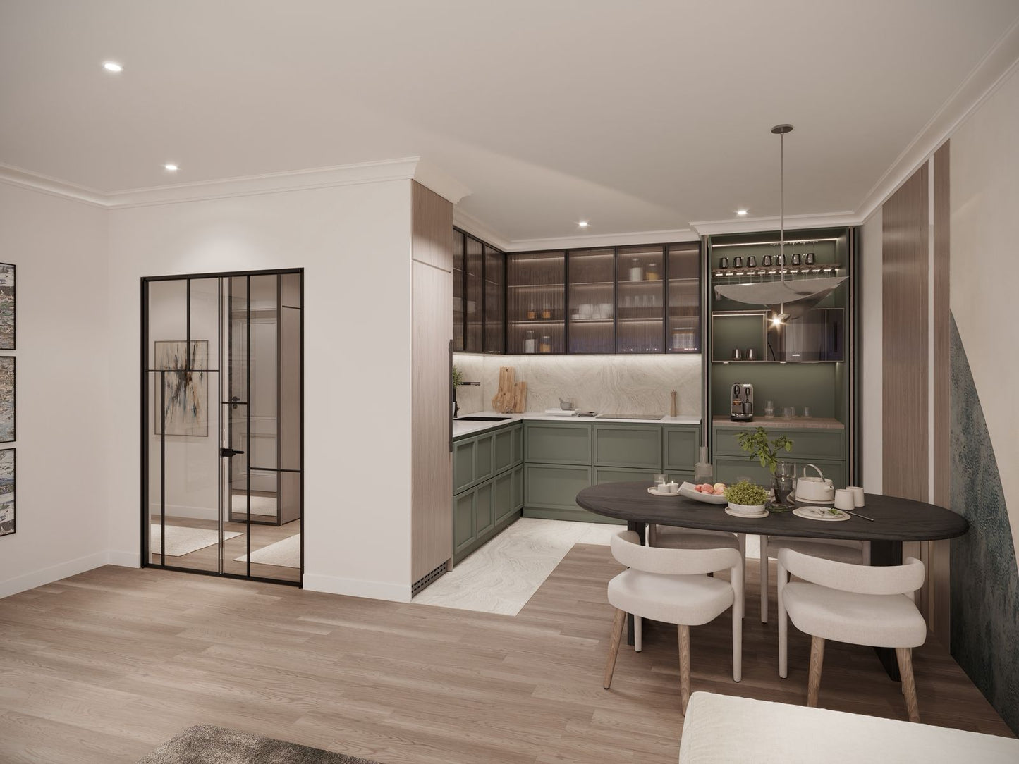 1 Bedroom Apartment Under Construction With Sea View in Kumbor