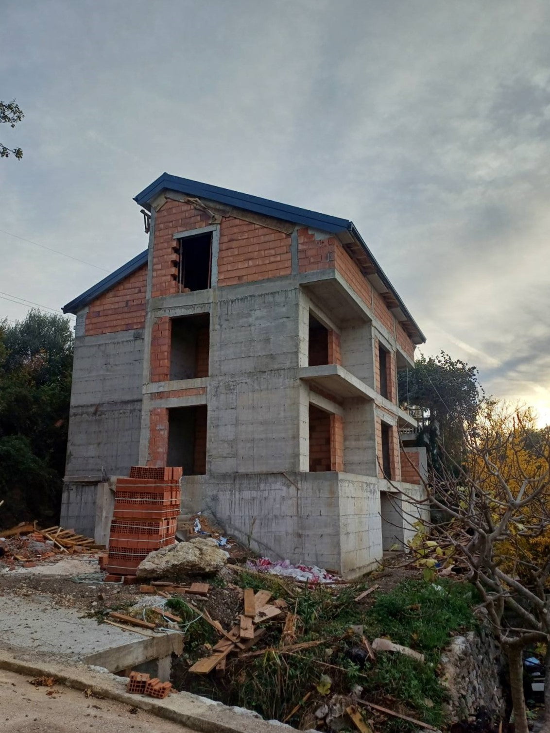 2 Bedroom Apartment With Sea View In Building Under Construction In Topla