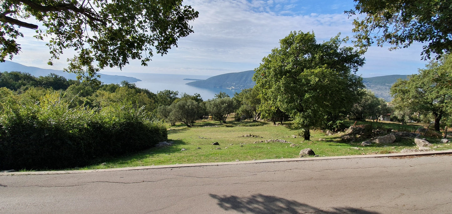 Urbanised Plot With Sea View In Trebesin, Herceg Novi