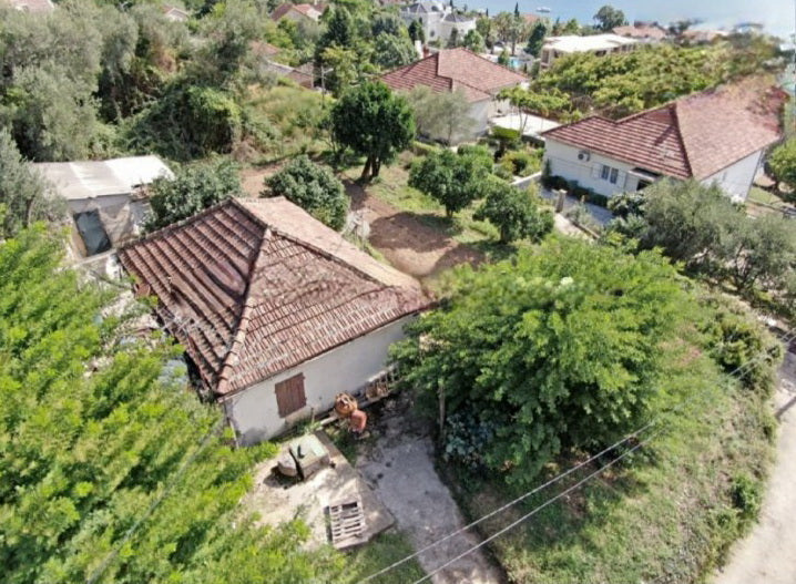 Plot Of Land With Old House And Sea View Close To Portonovi