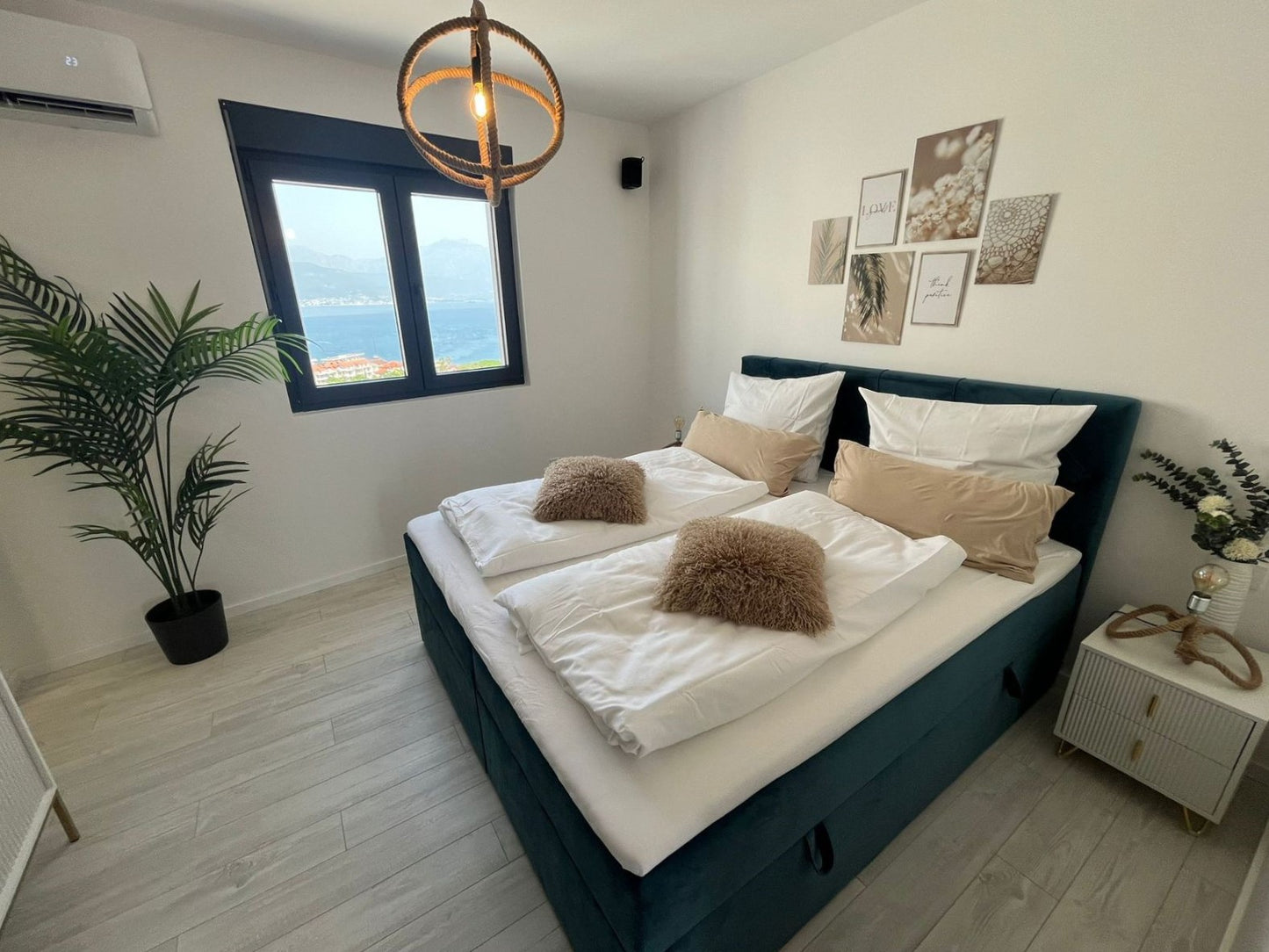 Luxury Penthouse in Djenovići With Private Rooftop Pool & Panoramic Sea View